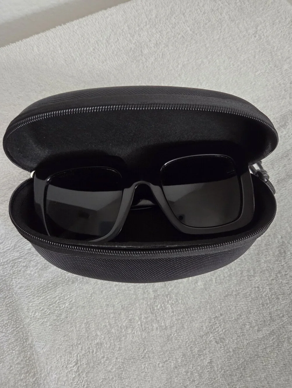 Gucci Black Oversized Square Sunglasses Women
